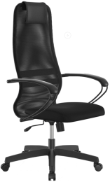 SU-B-8 чёрный (Sit 8 B1-8K - X1+UMF(X1)) - Офисные кресла менеджера