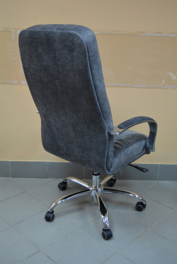 Сенатор хром ткань - Усиленные офисные кресла