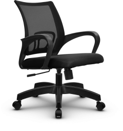 SU-CS-9 чёрный  - Офисные кресла менеджера